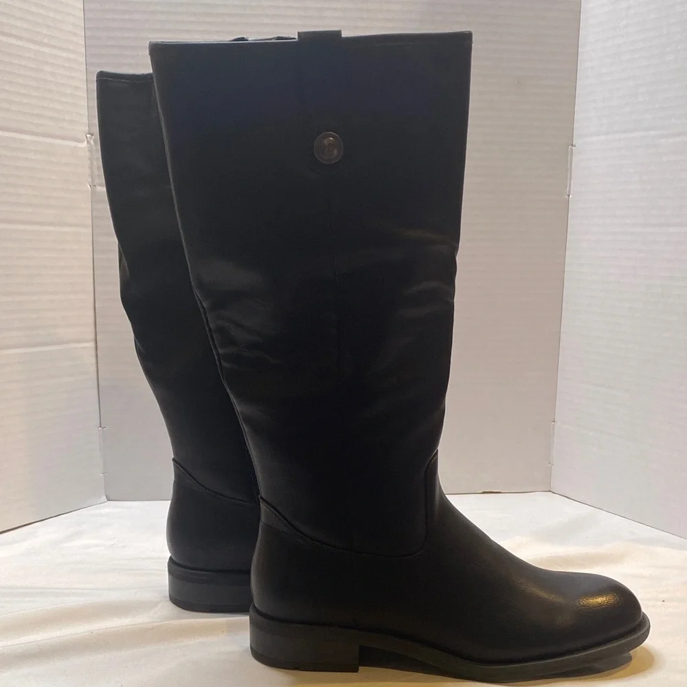 Frye and Co. Womens Charlize Stacked‎ Heel Riding Boots